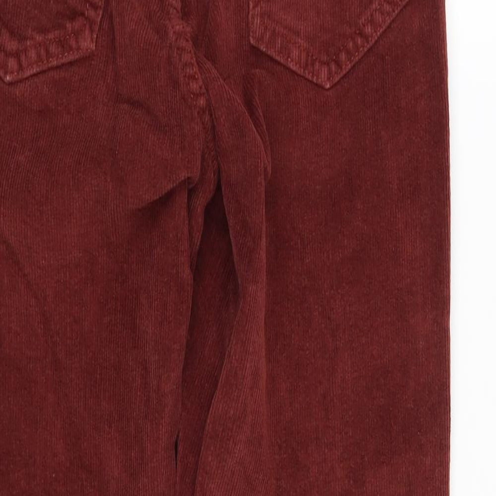 Pull & Bear Womens Red   Trousers  Size 26 in L25 in