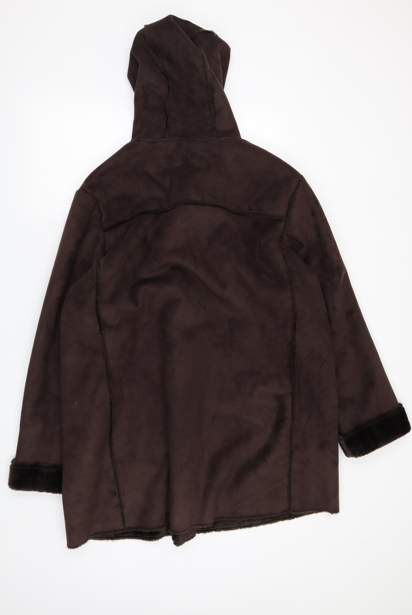 EWM Womens Brown   Overcoat Coat Size 20