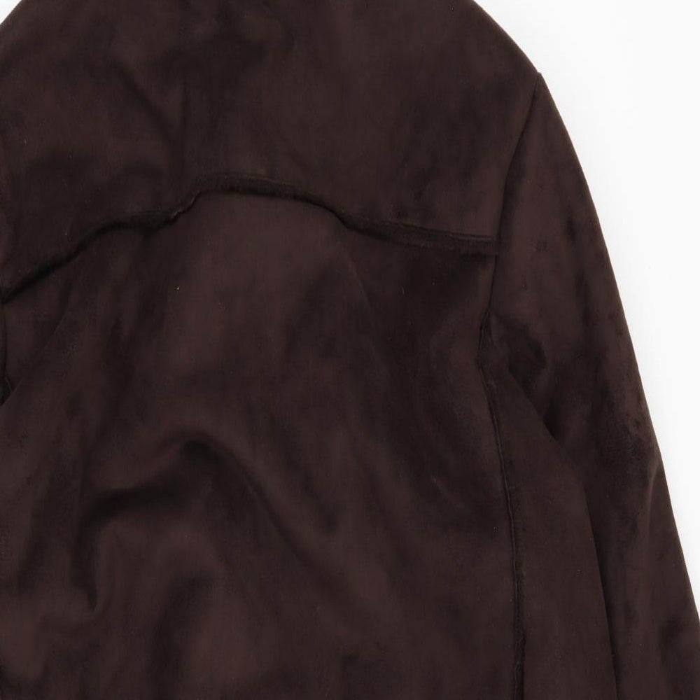 EWM Womens Brown   Overcoat Coat Size 20