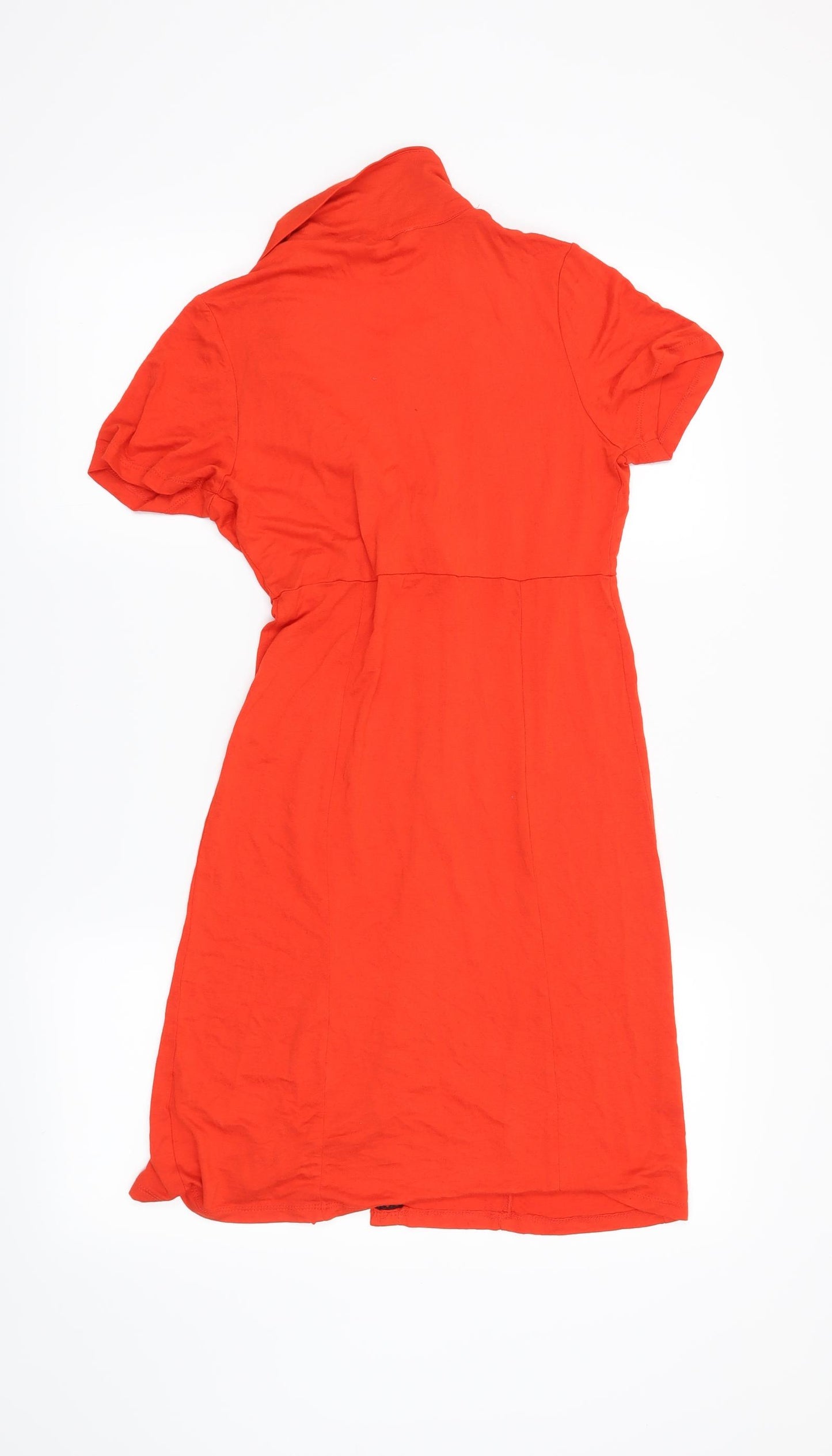 Red Herring Womens Red   Shirt Dress  Size 8