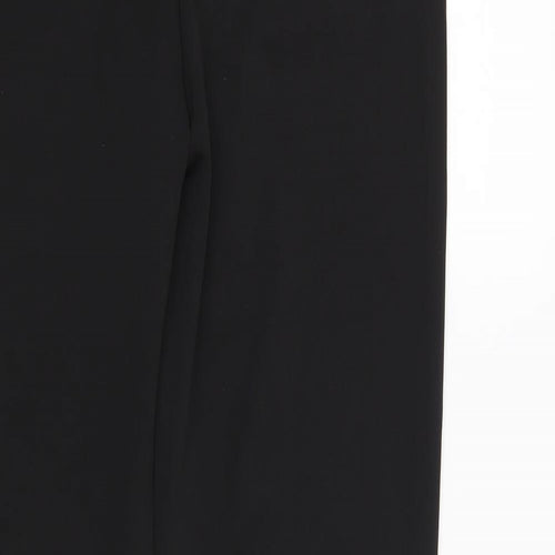 Preworn Womens Black   Trousers  Size L L28 in
