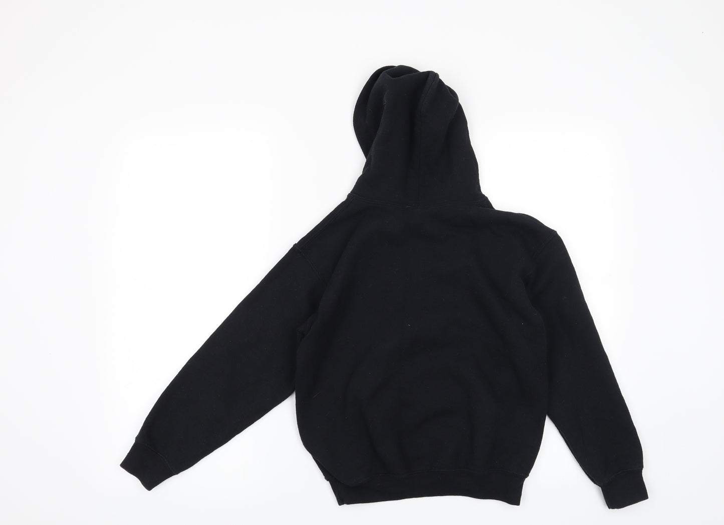 Gildan Boys Black   Pullover Hoodie Size M