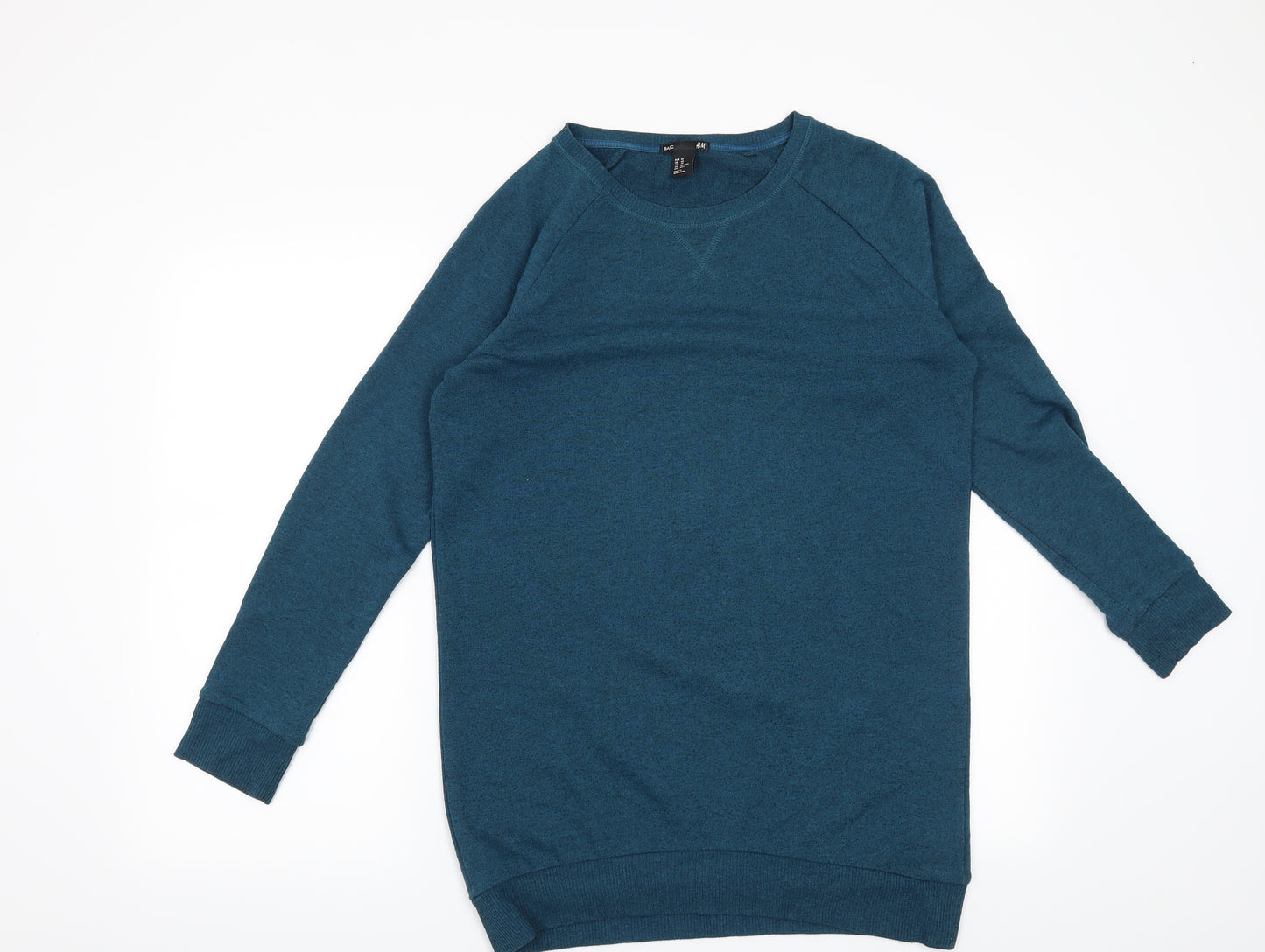 H&M Womens Blue   Pullover Sweatshirt Size XS