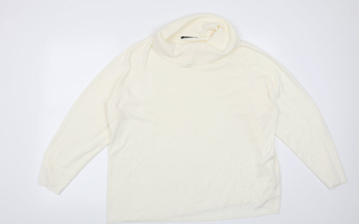 Bonmarché Womens Beige   Pullover Jumper Size XL