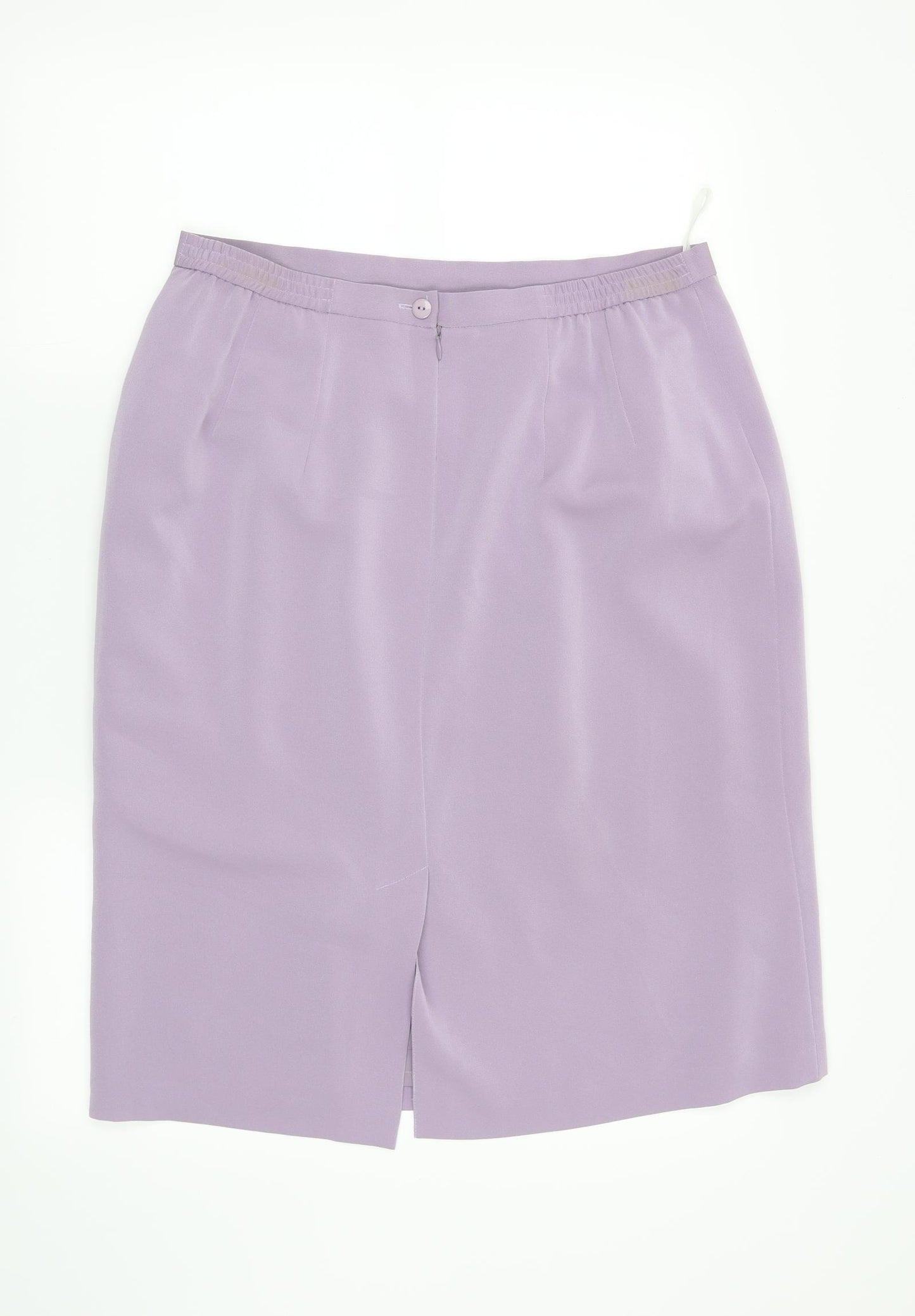 Jacques Vert Womens Purple   Straight & Pencil Skirt Size 16