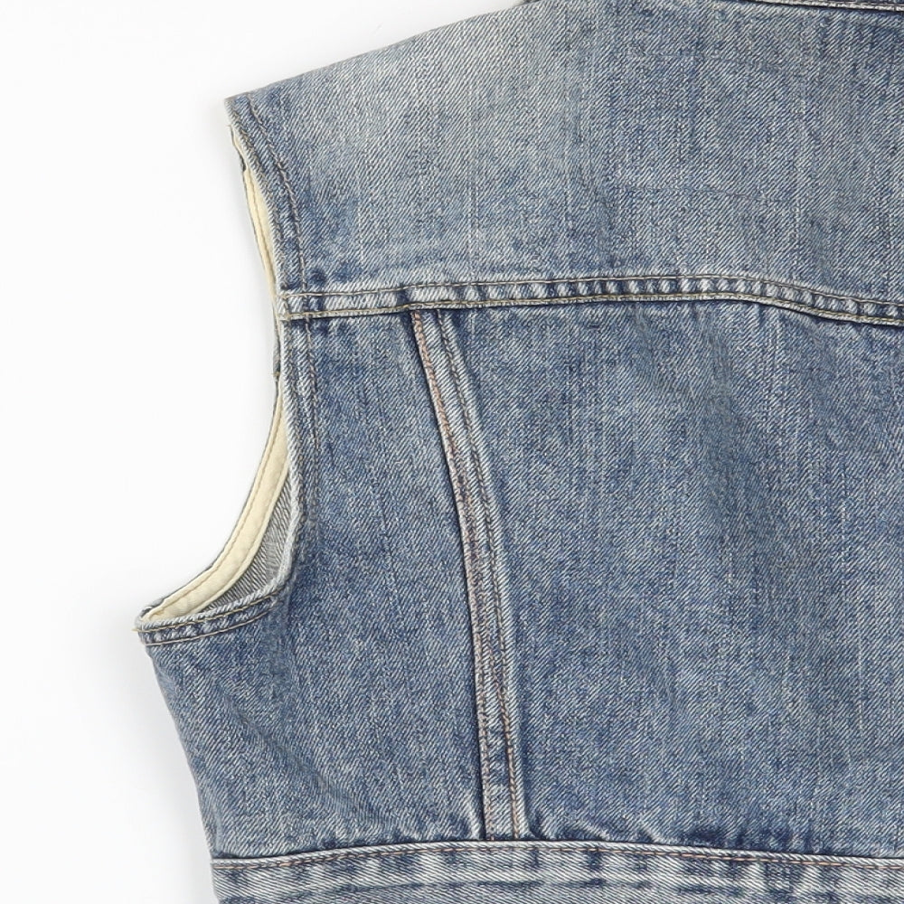 AllSaints Womens Blue   Jacket  Size 10