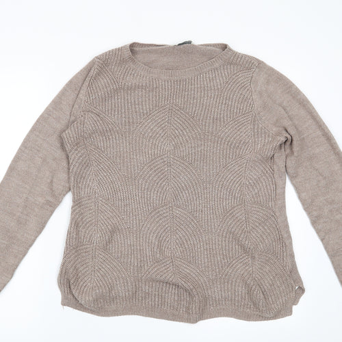 BHS Womens Brown   Pullover Jumper Size 14