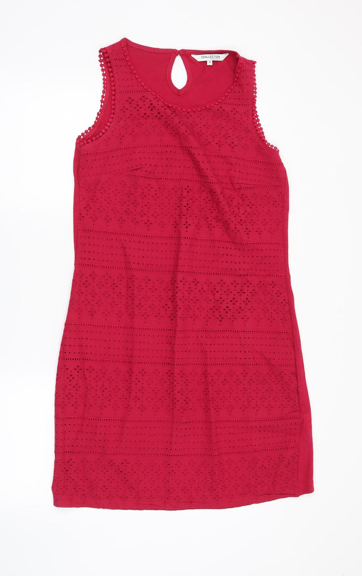 Debenhams Womens Pink Shift Size 8