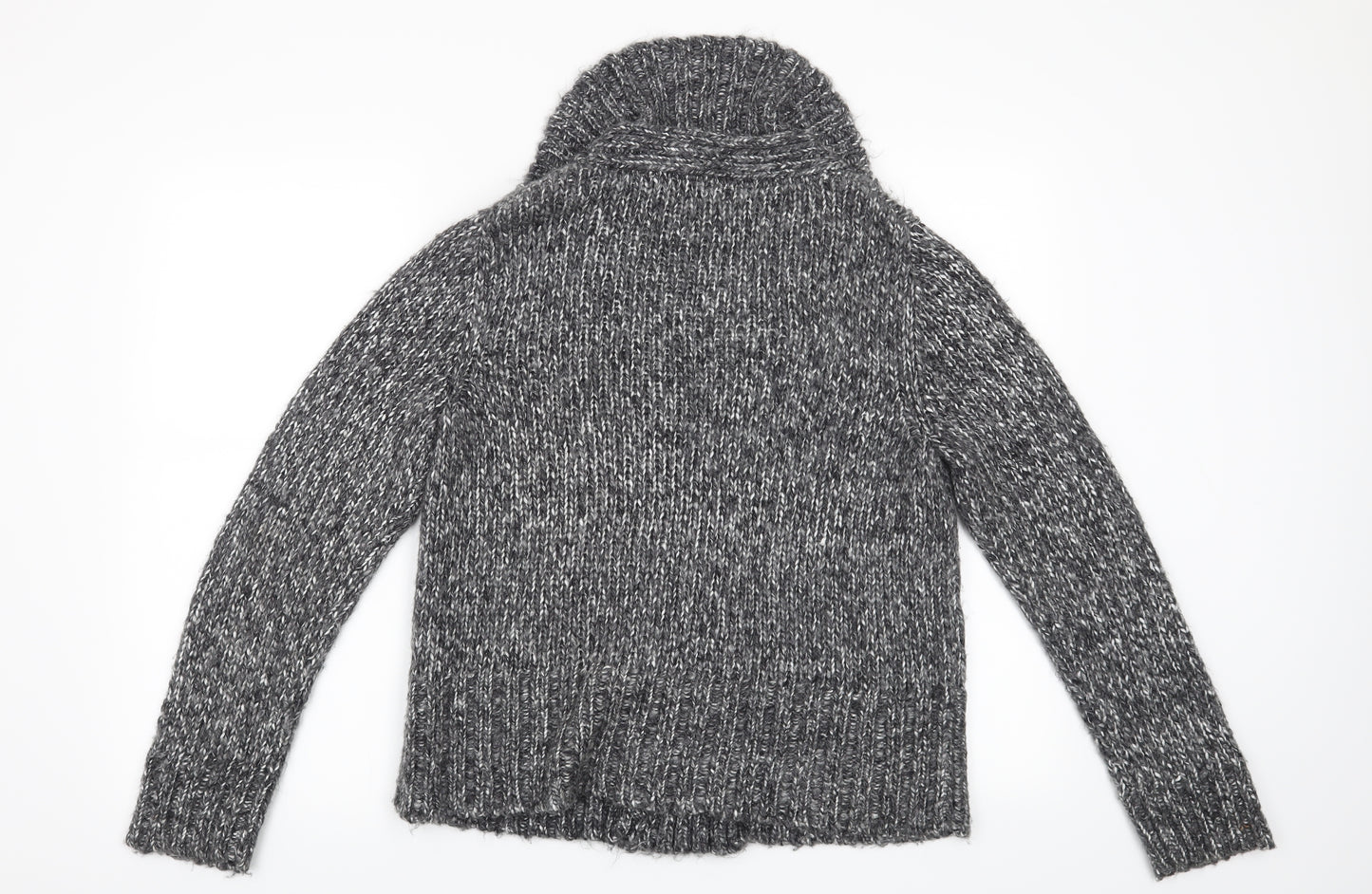 Per Una Womens Grey   Cardigan Jumper Size M