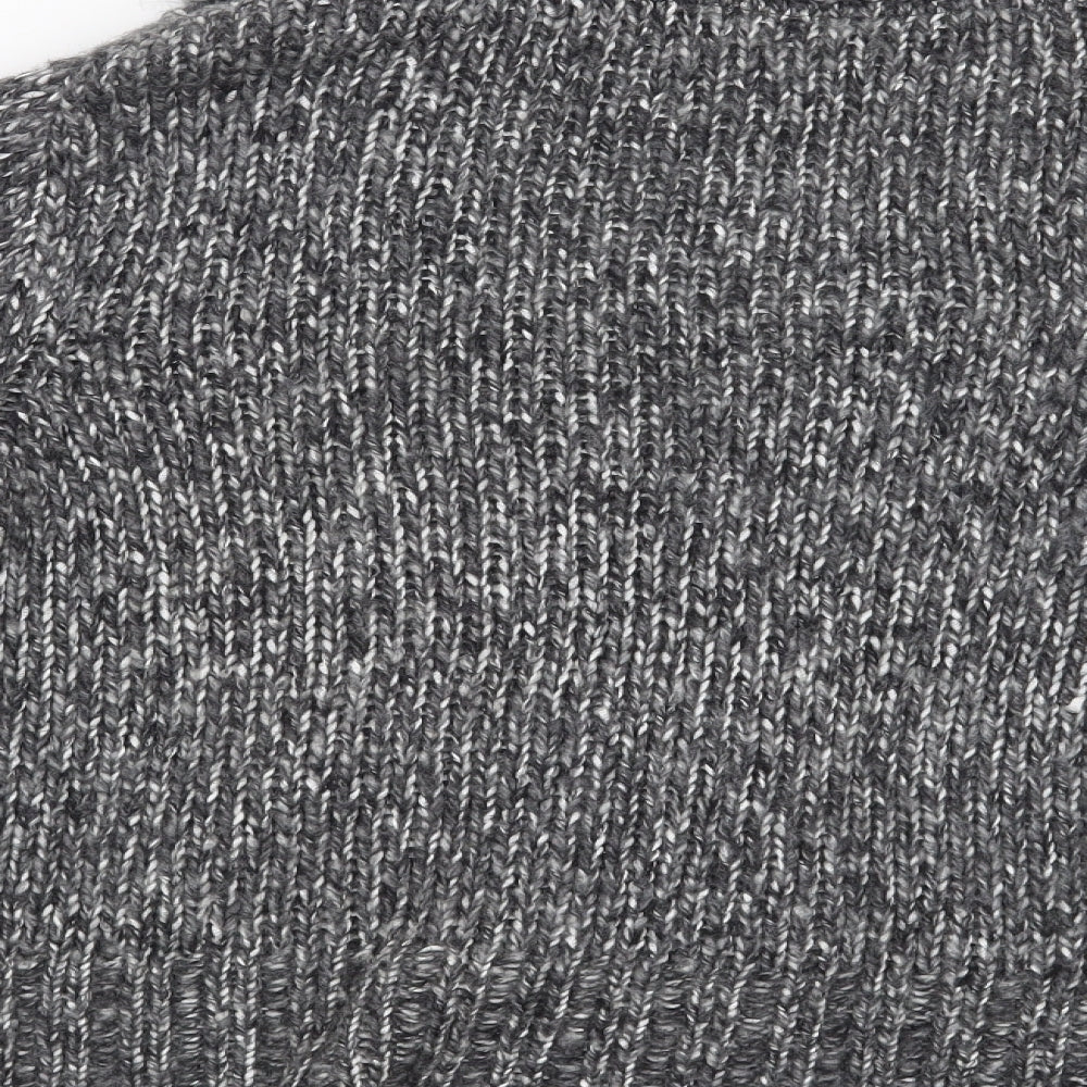 Per Una Womens Grey   Cardigan Jumper Size M