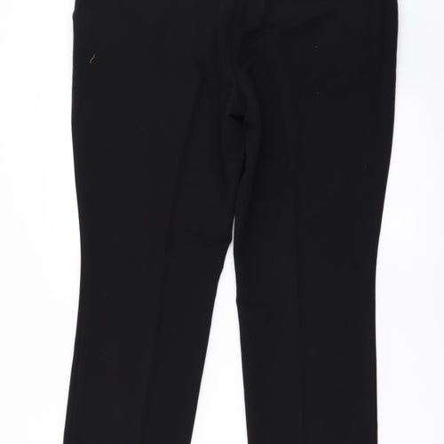 Papaya Womens Black   Trousers  Size 16 L28 in