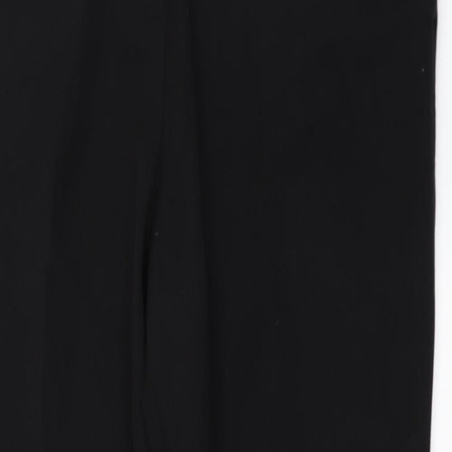 Papaya Womens Black   Trousers  Size 16 L28 in