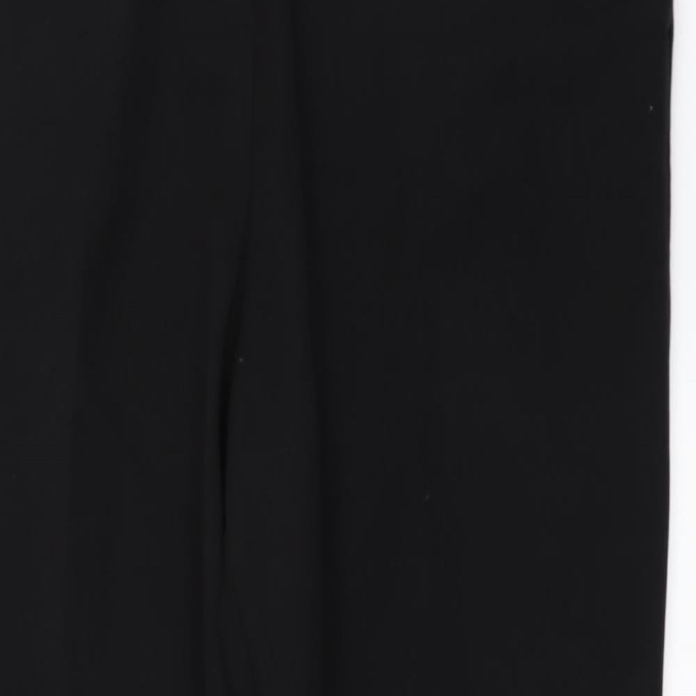 Papaya Womens Black   Trousers  Size 16 L28 in
