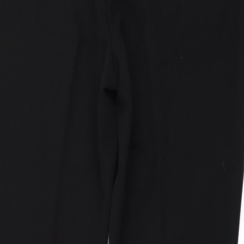 Papaya Womens Black   Trousers  Size 16 L28 in