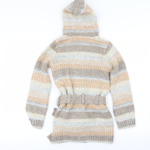 NEXT Girls Beige   Cardigan Jumper Size 7-8 Years