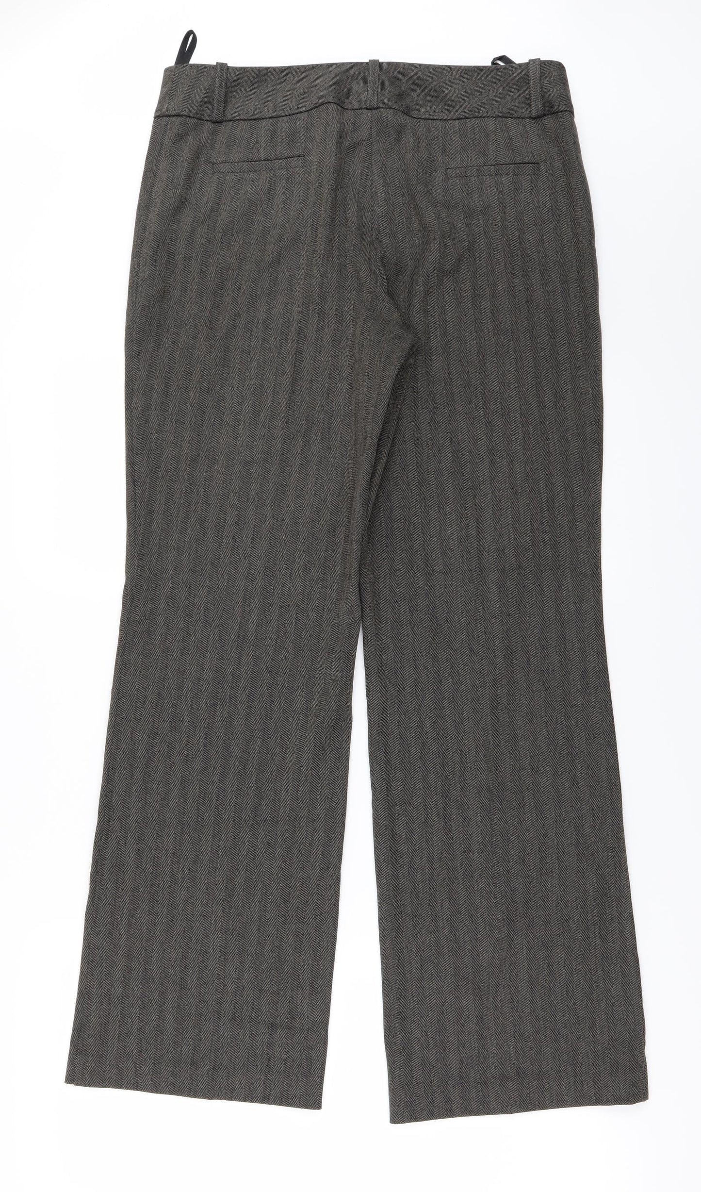 Principles Womens Brown   Trousers  Size 12 L29 in