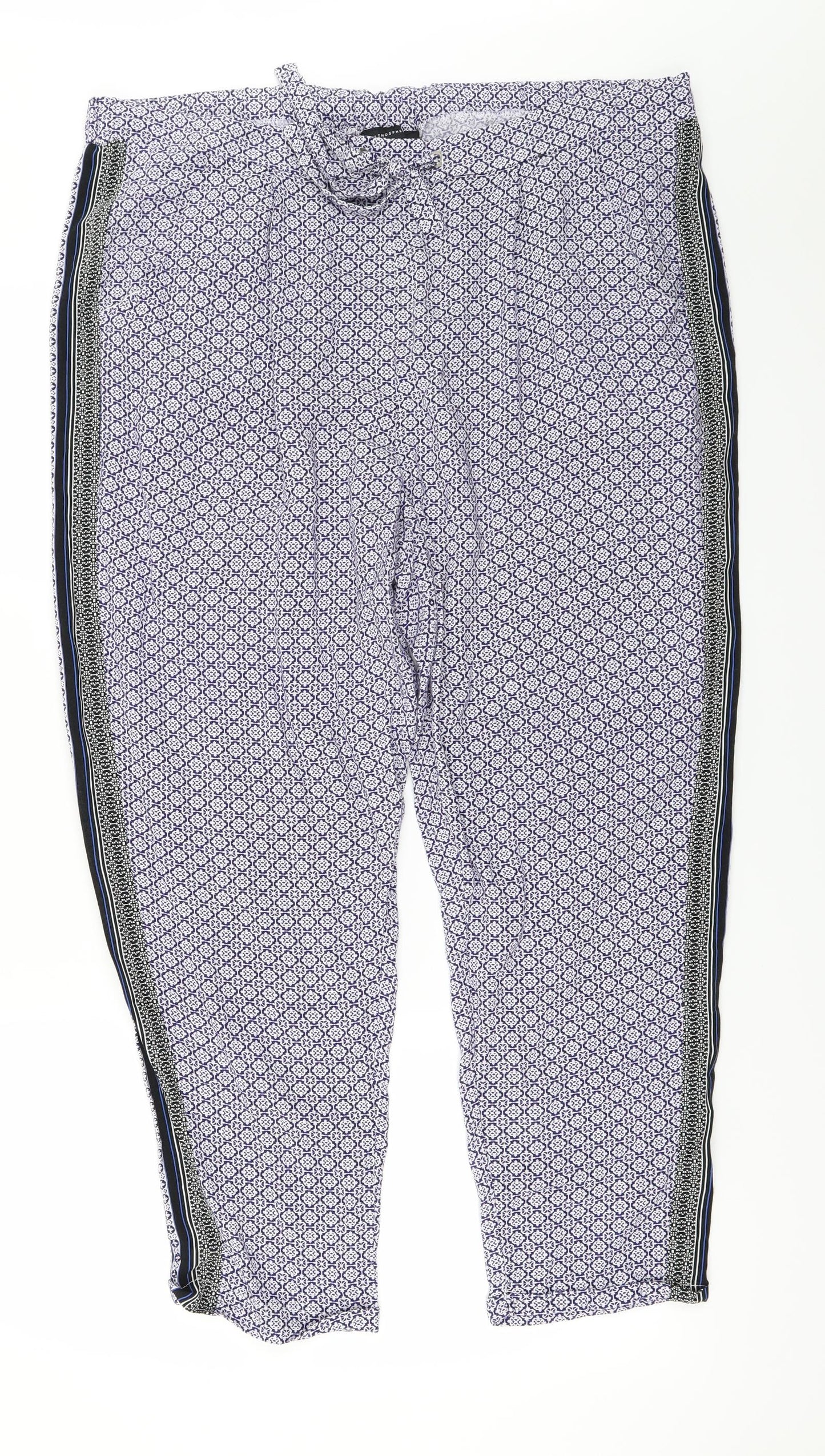 Atmosphere Womens Blue   Trousers  Size 20 L24 in