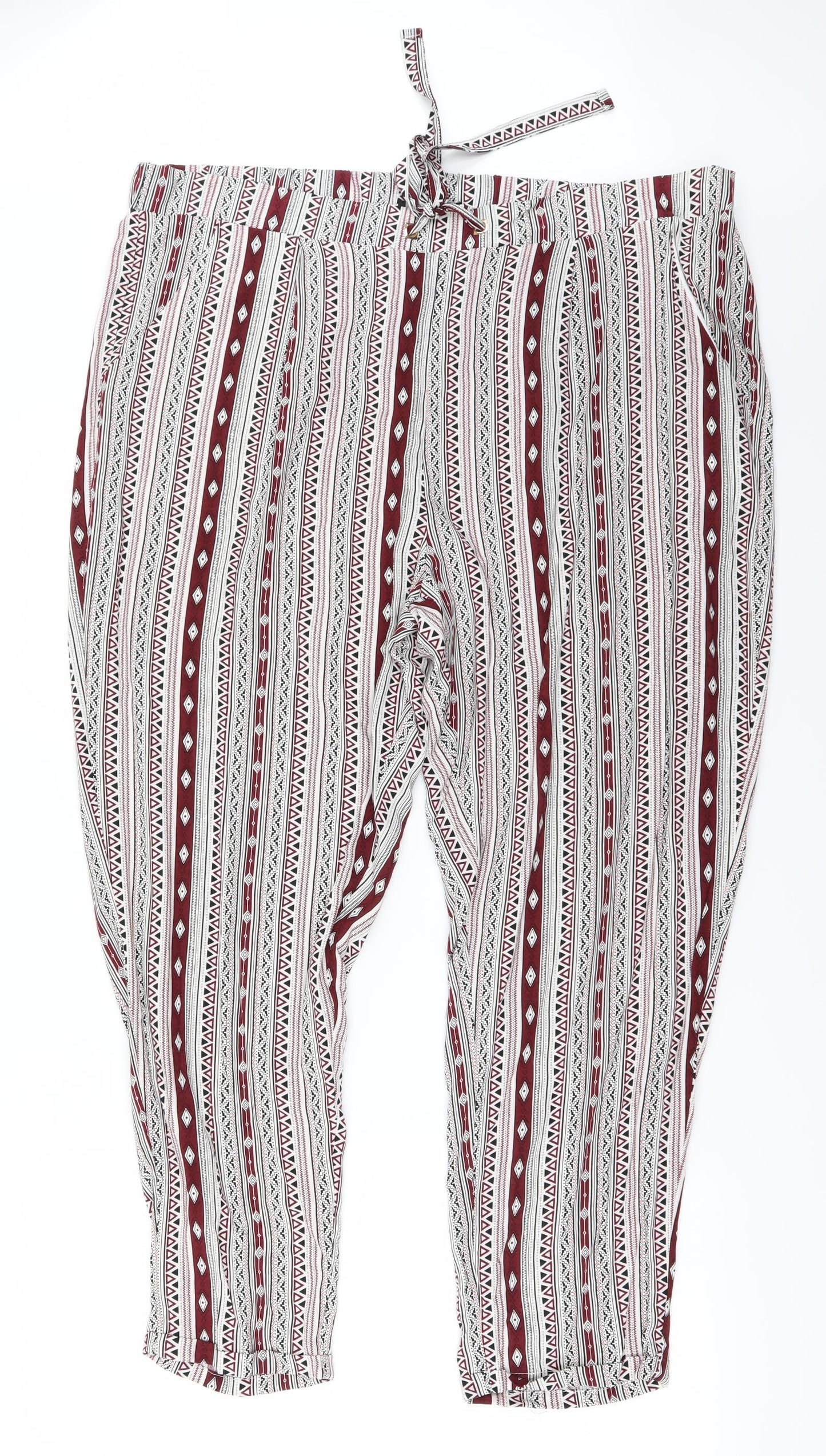 Atmosphere Womens Red   Trousers  Size 20 L26 in