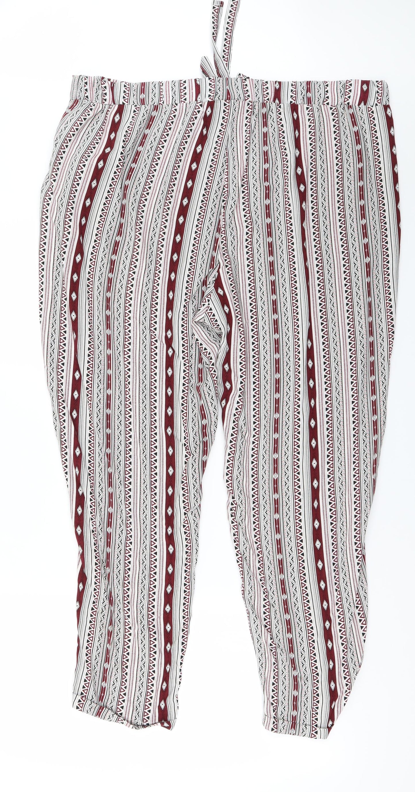 Atmosphere Womens Red   Trousers  Size 20 L26 in