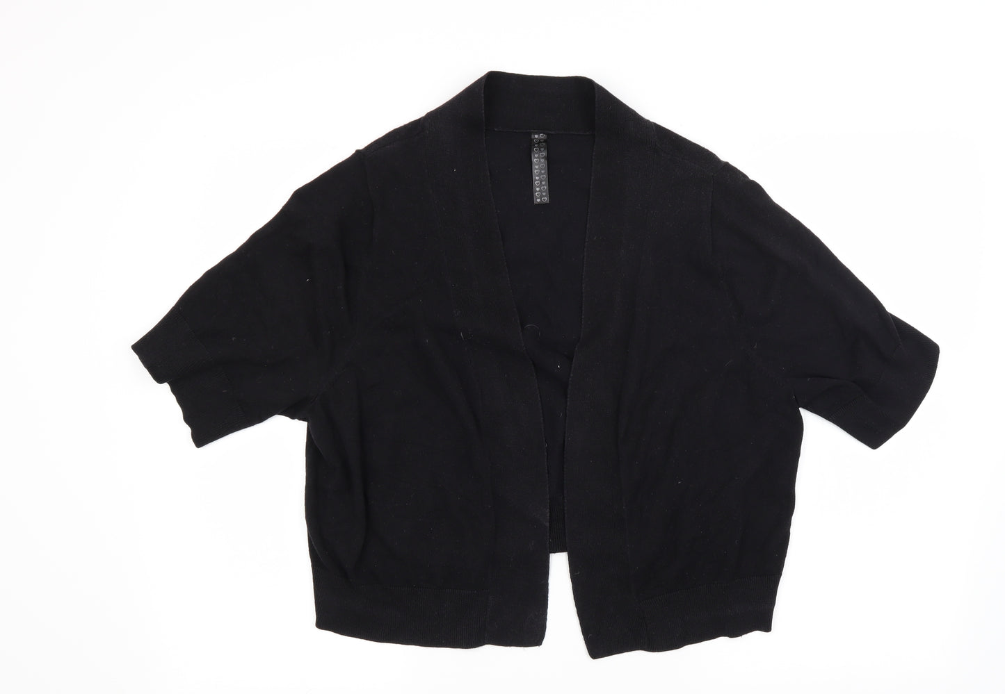 Per Una Womens Black   Cardigan Jumper Size 20