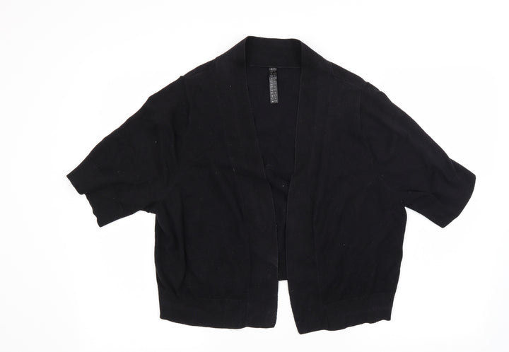 Per Una Womens Black   Cardigan Jumper Size 20