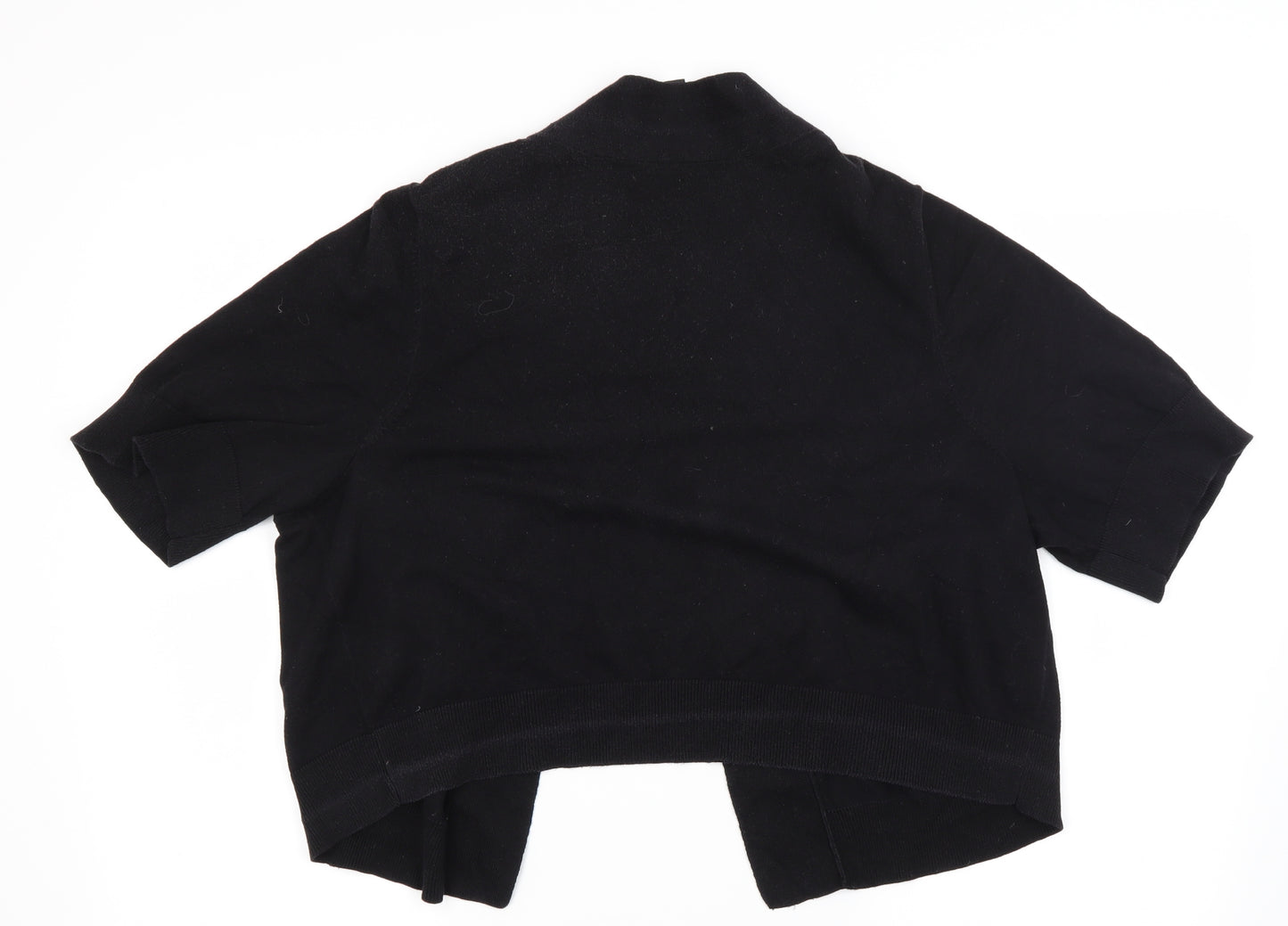 Per Una Womens Black   Cardigan Jumper Size 20