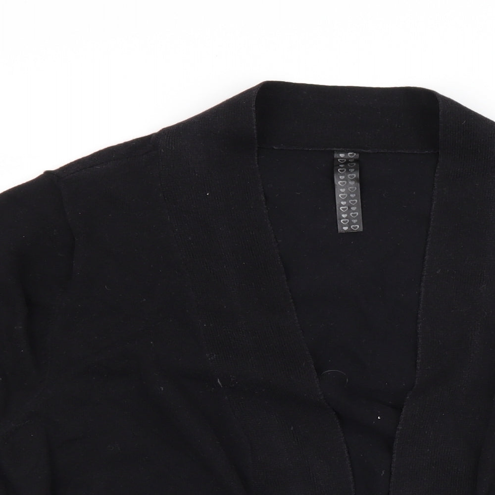 Per Una Womens Black   Cardigan Jumper Size 20