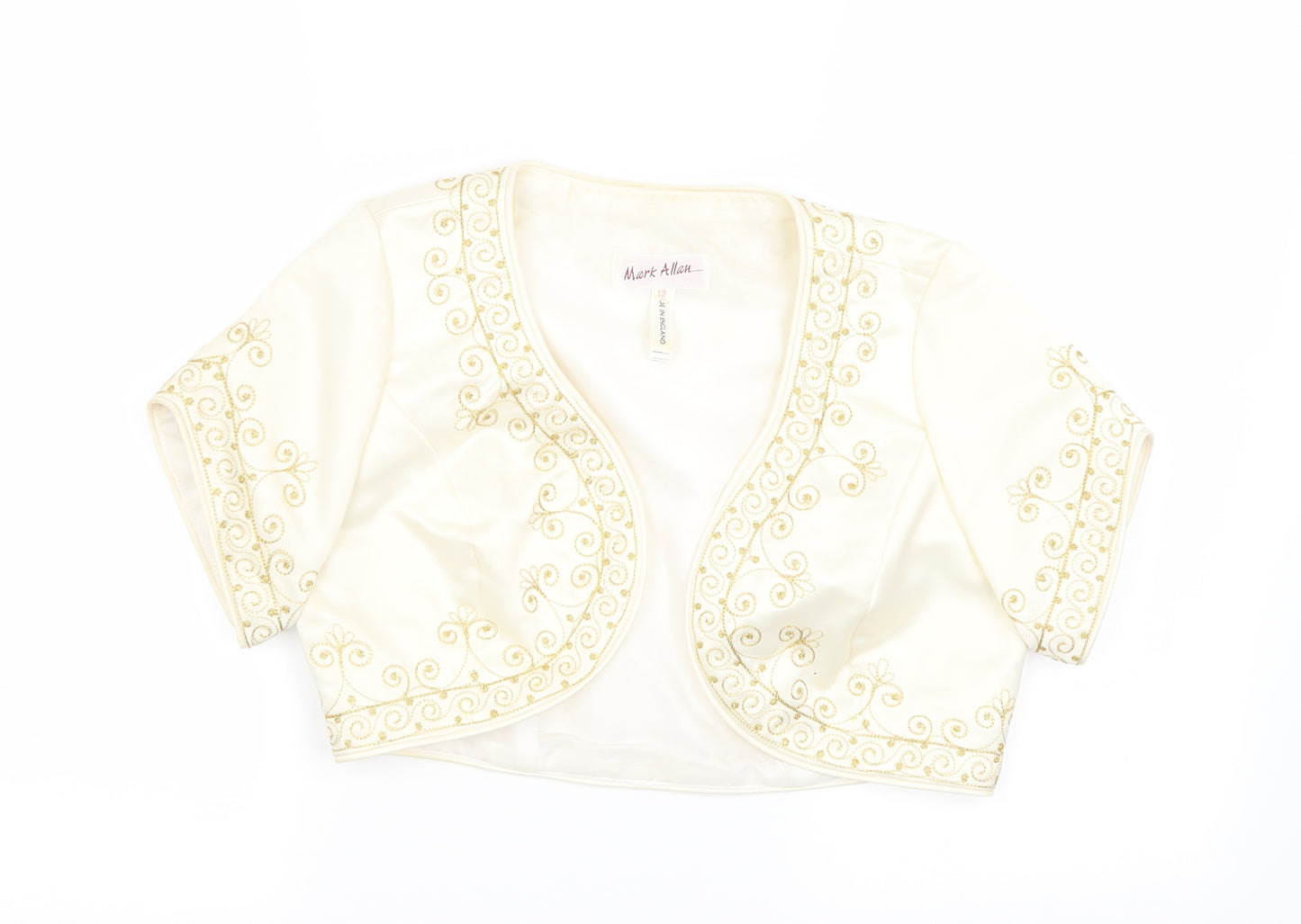 mark allan Womens Ivory   Cardigan Jumper Size 12