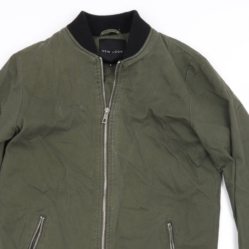 New Look Womens Green   Jacket Coat Size 6