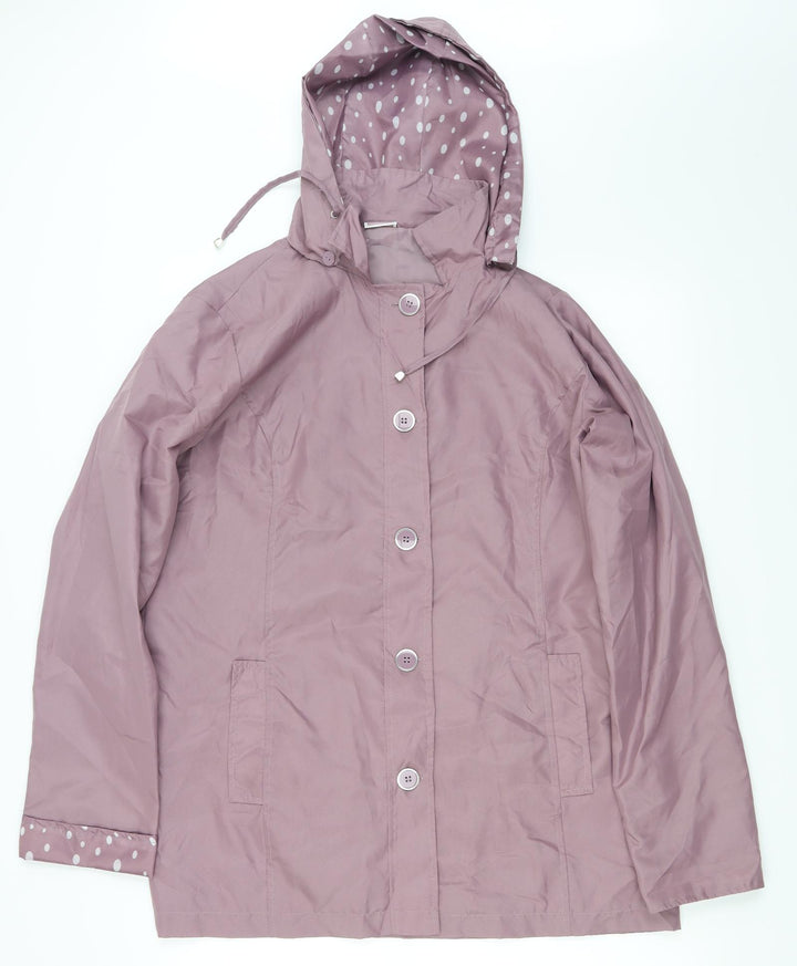 Anne De Lancay  Womens Pink   Jacket Coat Size 12