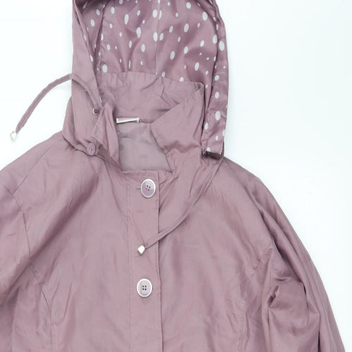 Anne De Lancay  Womens Pink   Jacket Coat Size 12