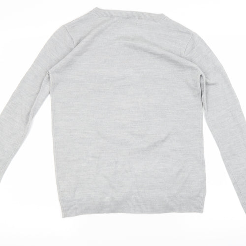 Primark Womens Grey   Pullover Jumper Size 4