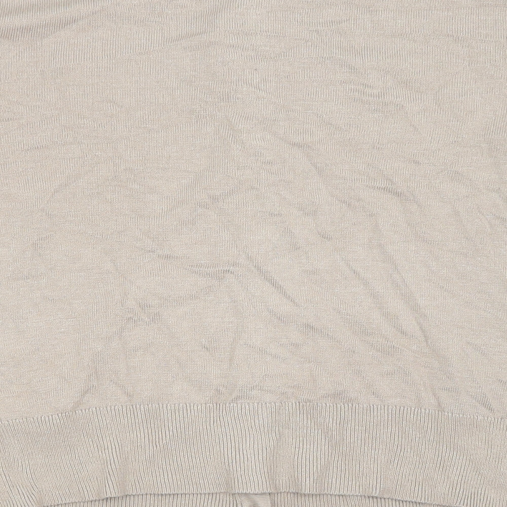 Primark Womens Beige   Cardigan Jumper Size S