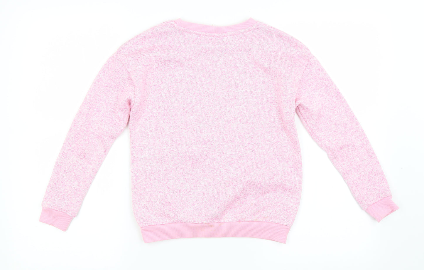 George Girls Pink   Pullover Jumper Size 8-9 Years