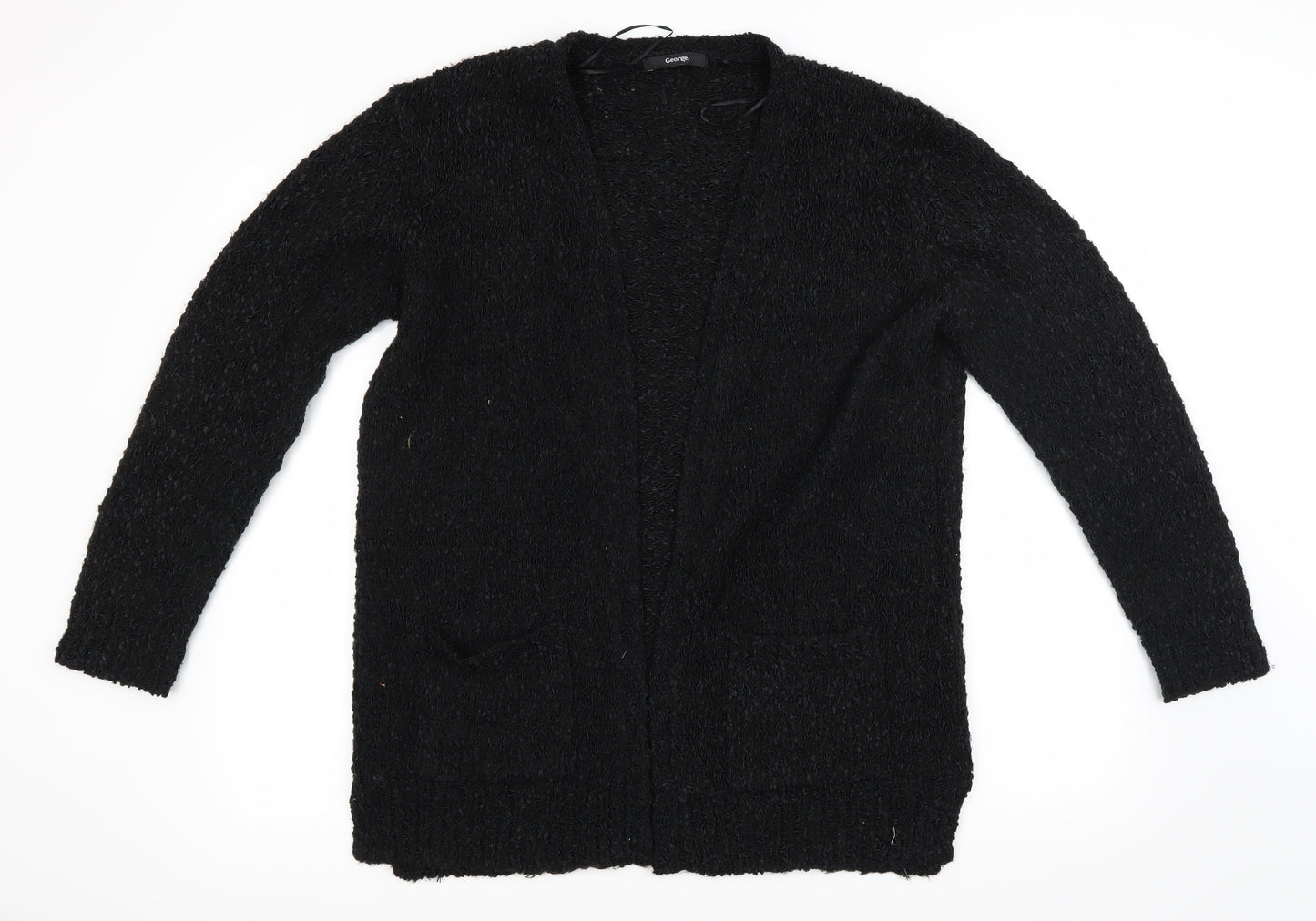 George Womens Black   Cardigan Jumper Size 16