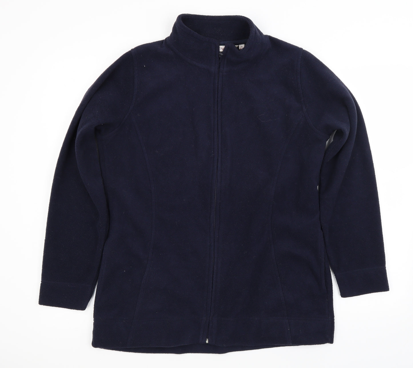 EWM Womens Blue   Full Zip Jumper Size M