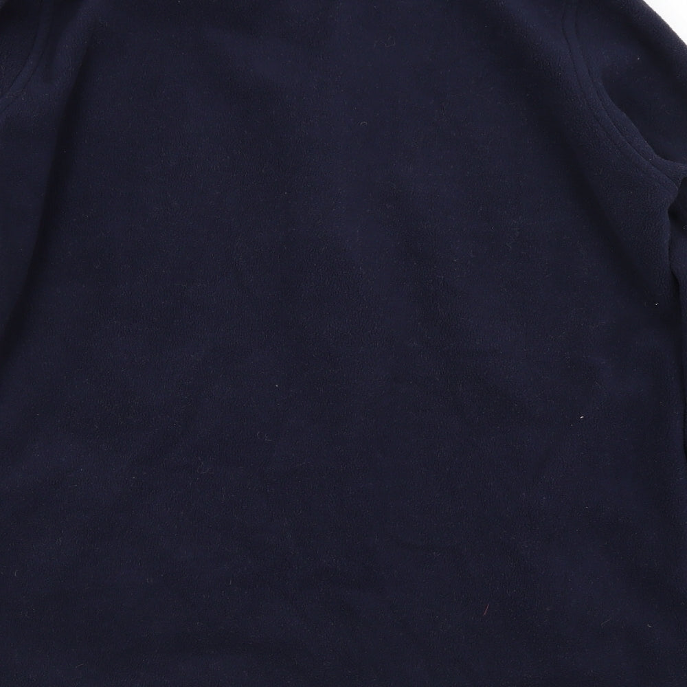 EWM Womens Blue   Full Zip Jumper Size M