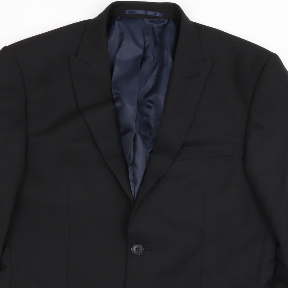 NEXT Mens Black   Jacket Blazer Size 38