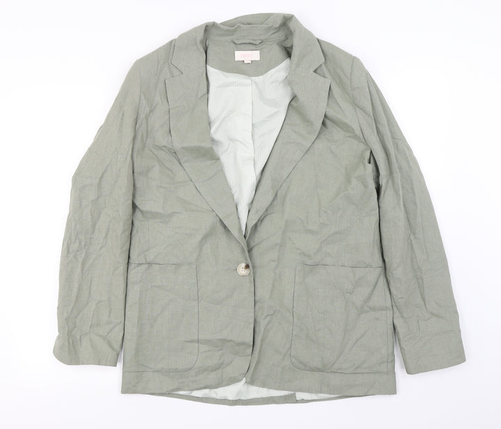 NEXT Womens Beige   Jacket Blazer Size 14