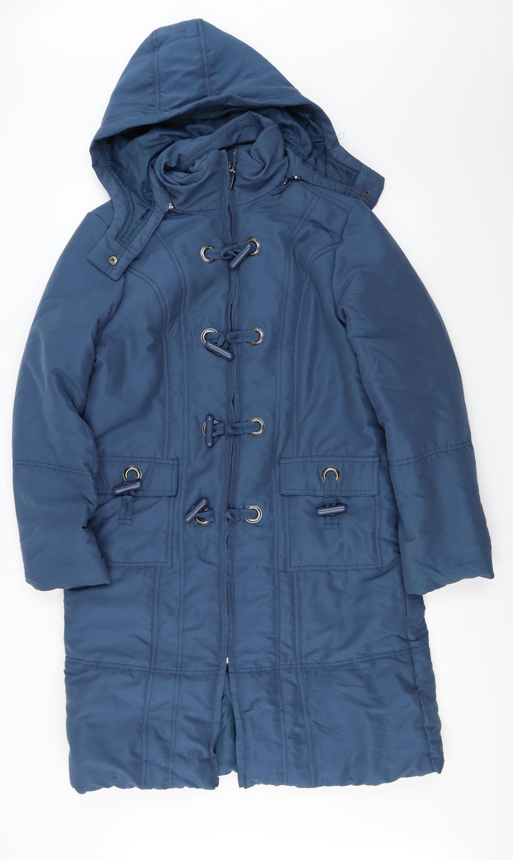 Daxon Womens Purple Jacket Coat Size 12