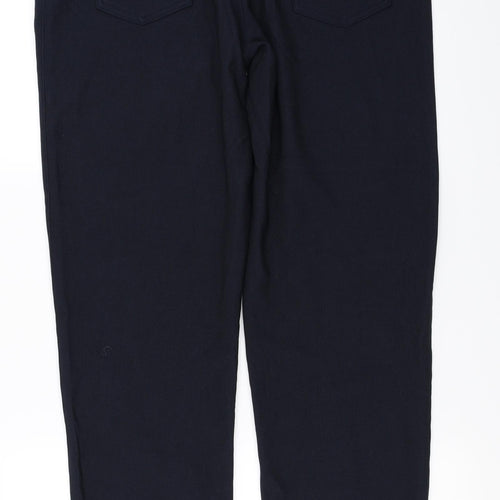 R Womens Blue   Trousers  Size 14 L28 in
