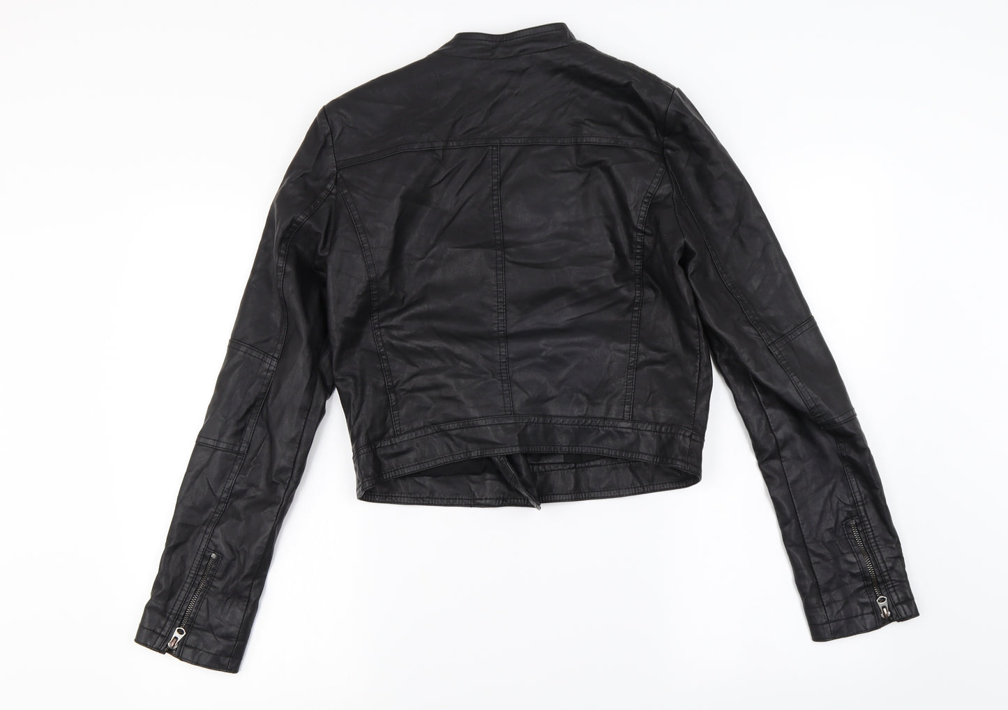 Topshop Womens Black   Jacket Coat Size 12
