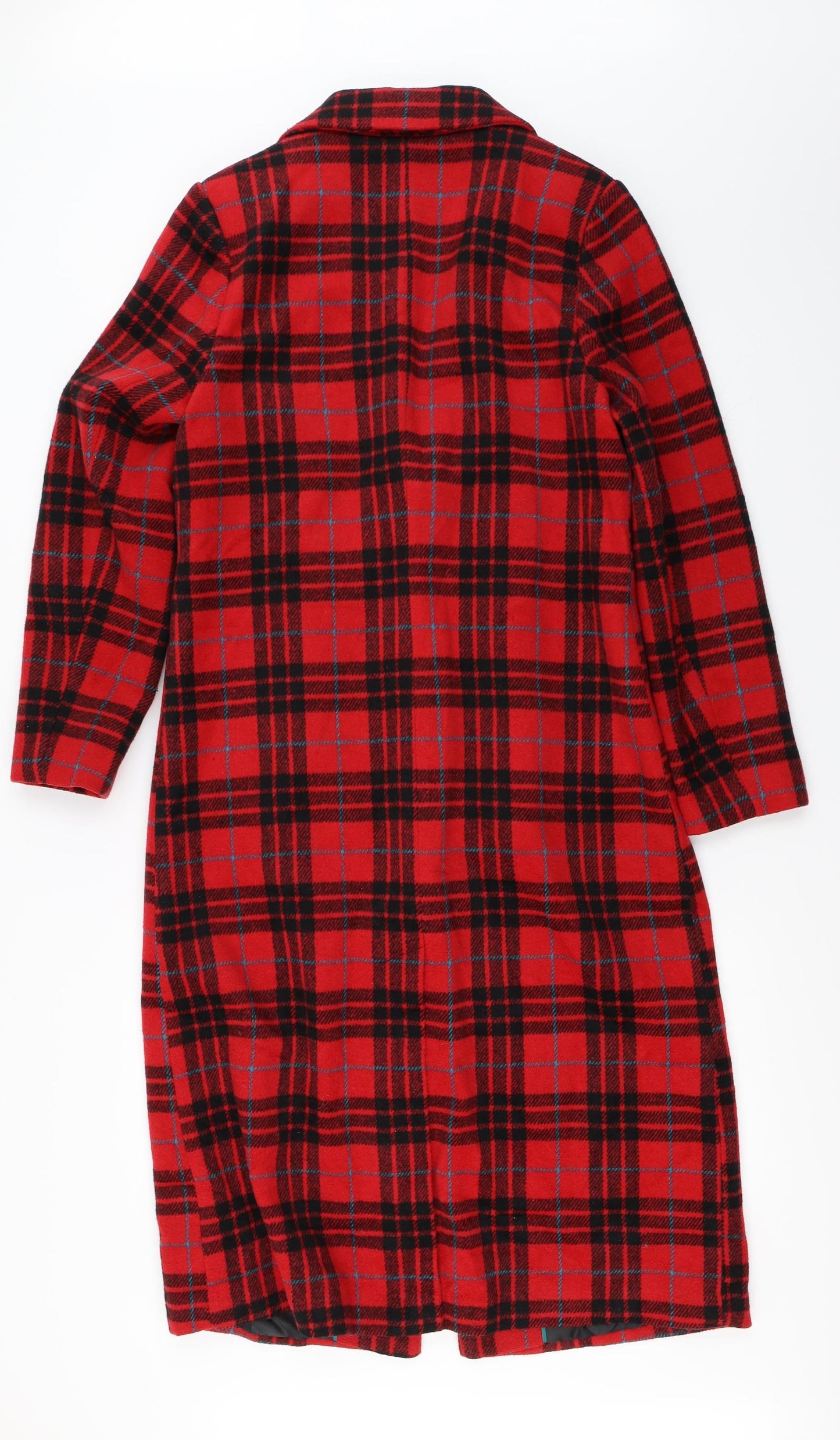 George Womens Red Check  Jacket  Size 10