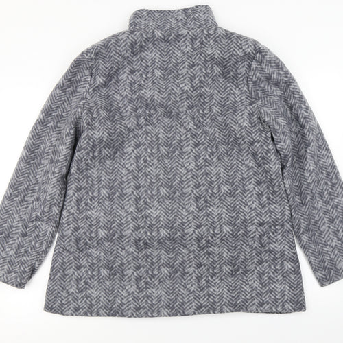 Anne De Lancay  Womens Grey   Jacket Coat Size S