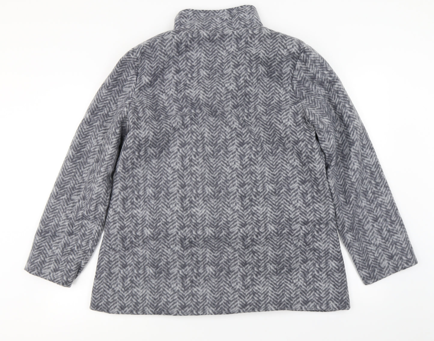 Anne De Lancay  Womens Grey   Jacket Coat Size S