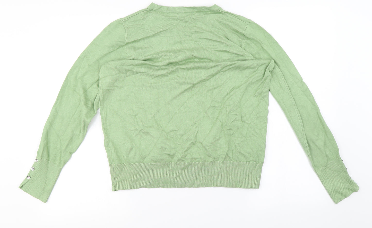 M&Co Womens Green   Pullover Jumper Size 14