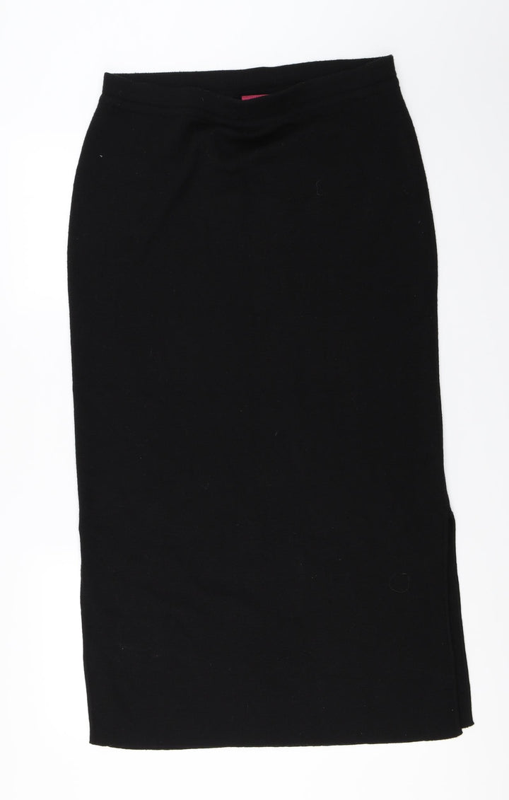 R Chards Womens Black A-Line Skirt Size 32 in