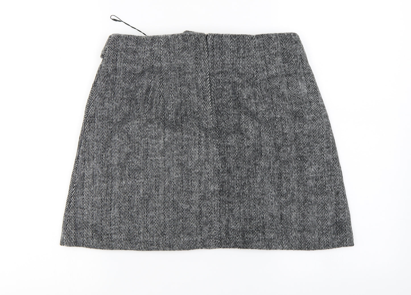 Primark Womens Grey   A-Line Skirt Size 10