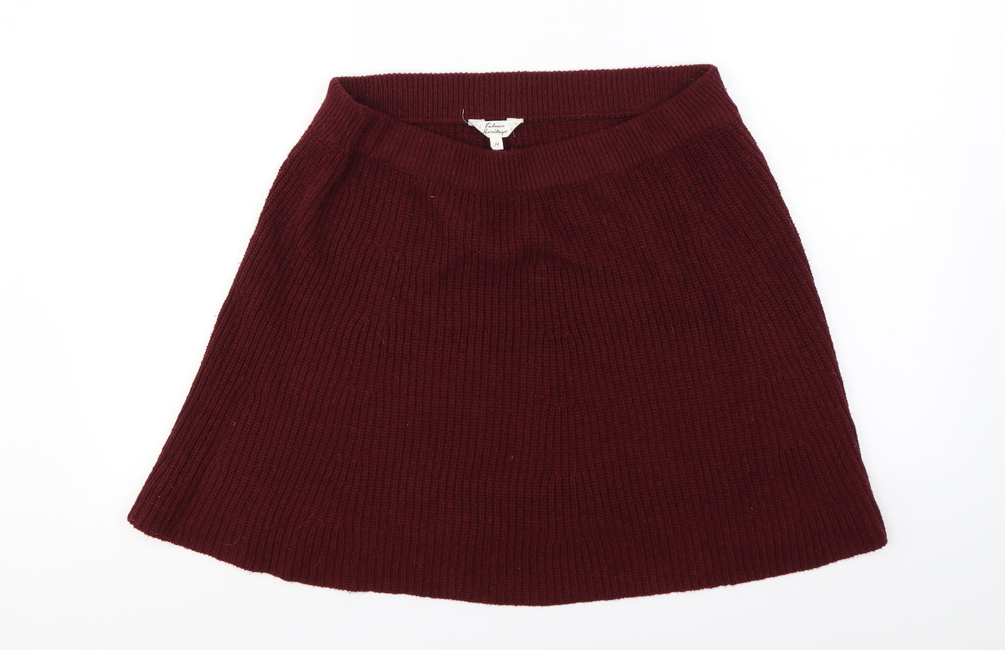 Falmer Heritage  Womens Red   A-Line Skirt Size 14