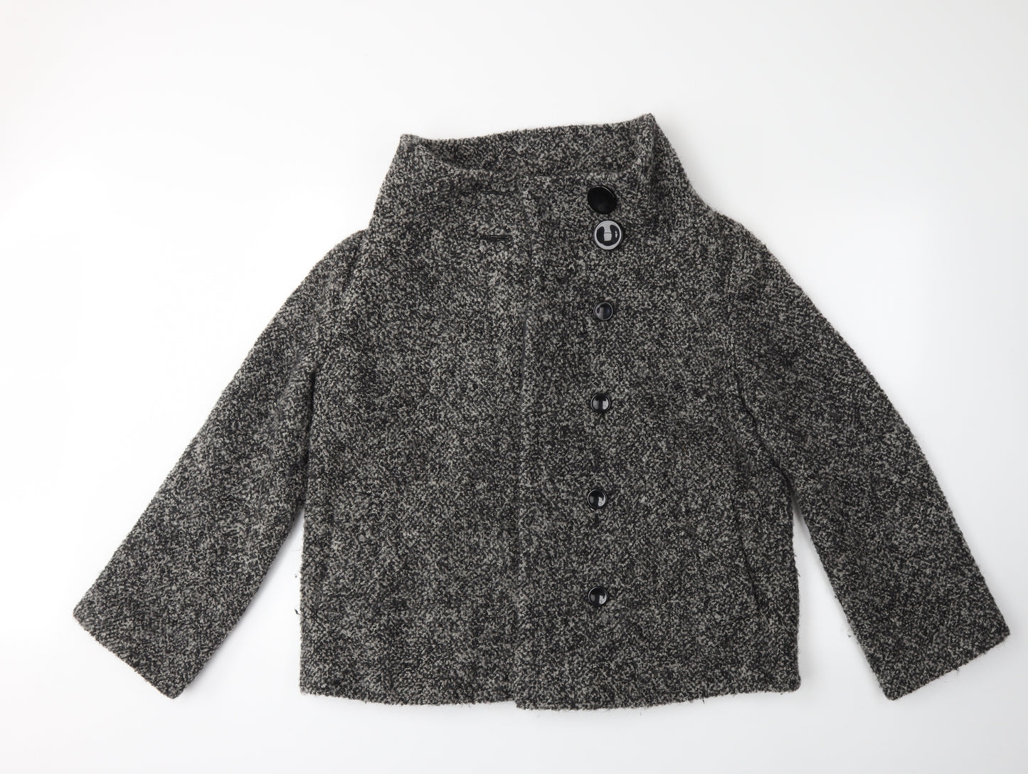 Wallis Womens Grey   Jacket Coat Size M